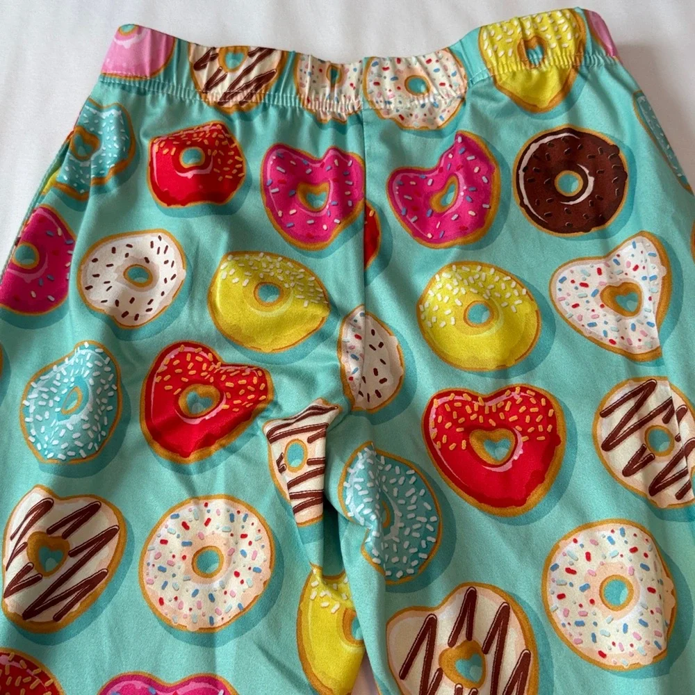 Briefly Kids  Colorful Donut Print Pajama Bottoms